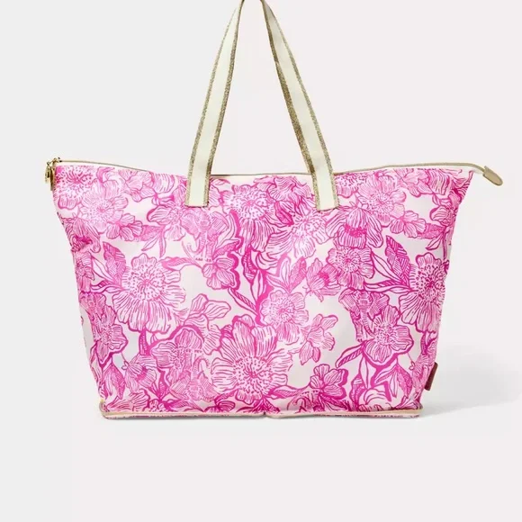 NWT Lilly Pulitzer Getaway Packable Tote - Picture 5 of 5